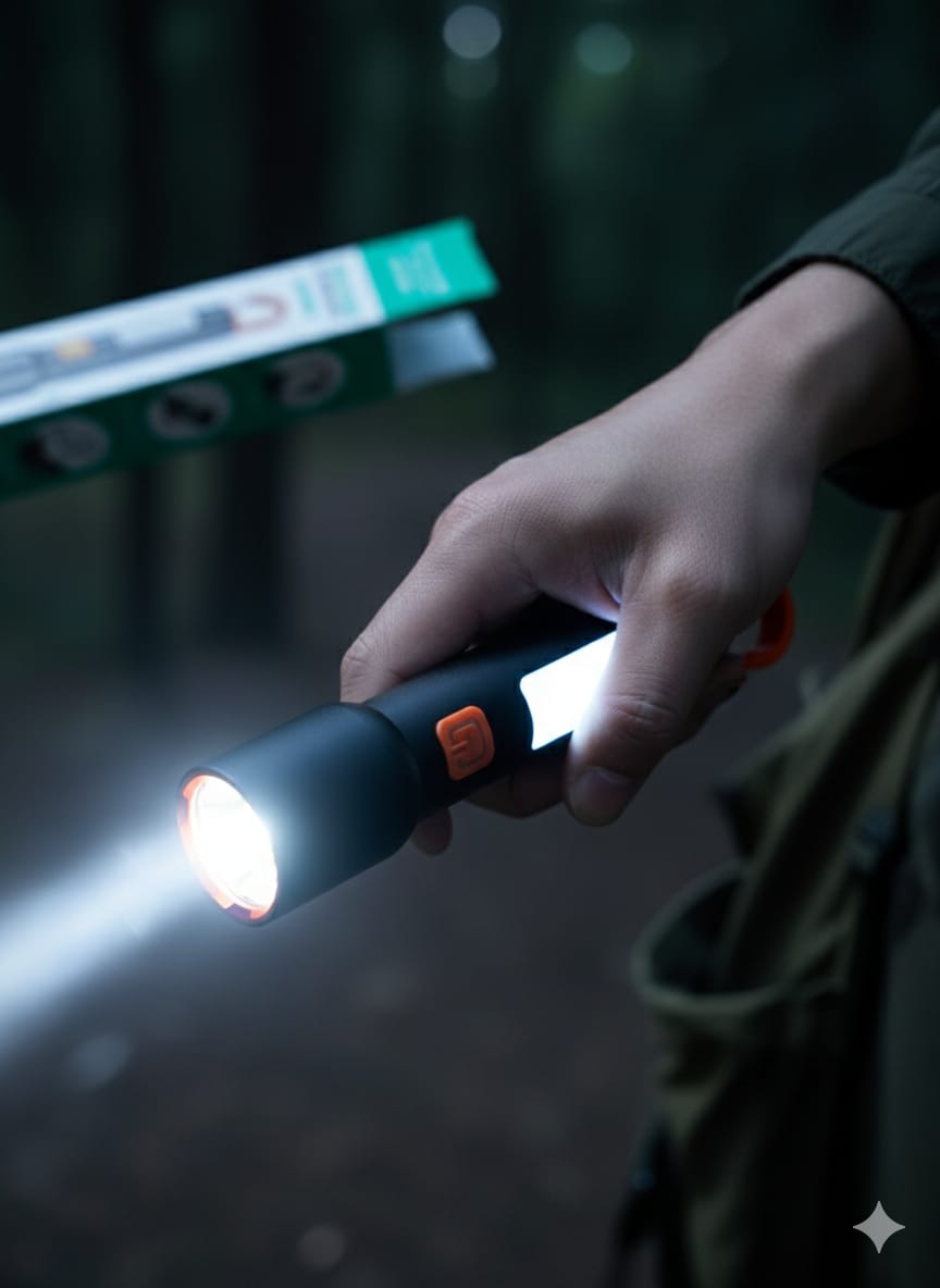 LED Camping Powerful Flashlight