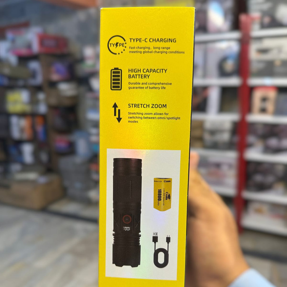 Coba Aluminum Alloy Flashlight CB-W409T