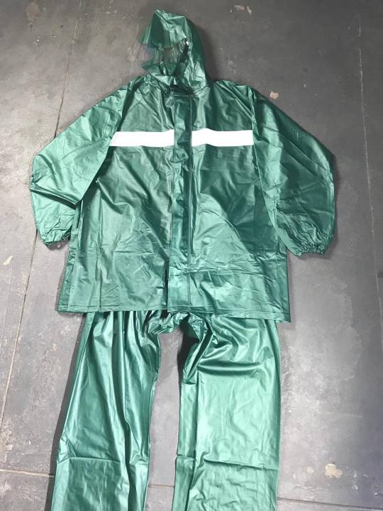 Waterproof Conjoined Raincoat Suit Rubber Stuff