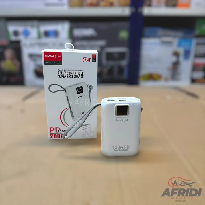 120W PD Super Fast 20000mAh & 30000mAh Powerbank