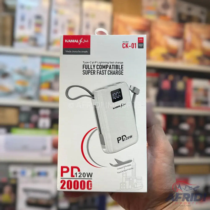 120W PD Super Fast 20000mAh & 30000mAh Powerbank