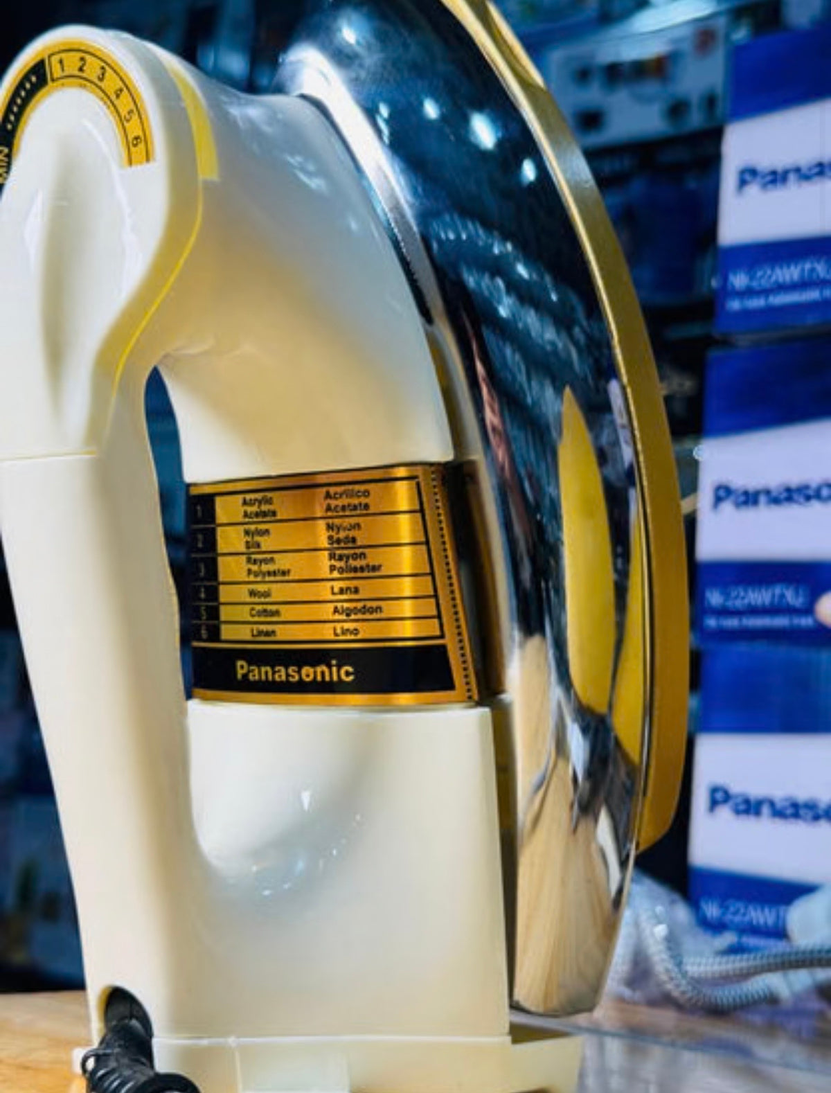 Panasonic Iron Made in Japan Original Non Stick
