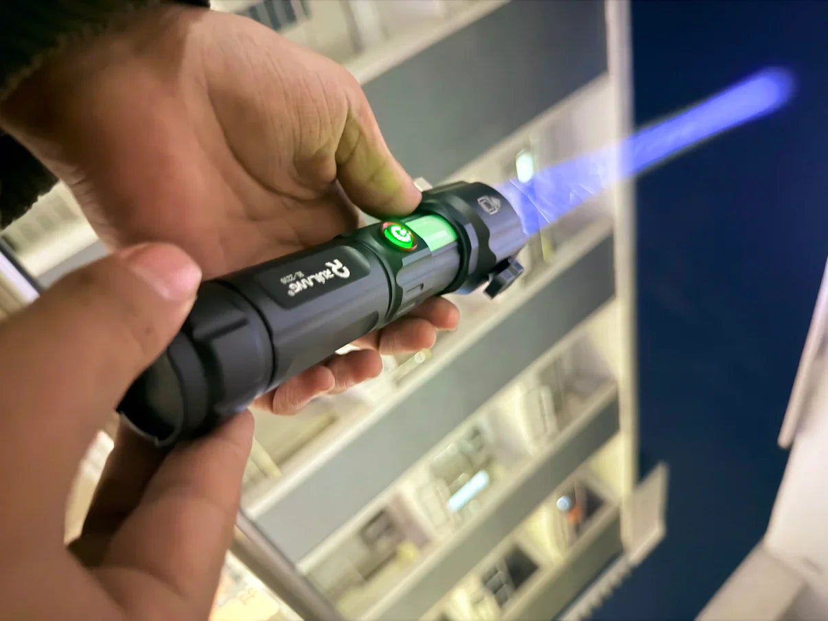Ruiling RL-2210 Rechargeable Safety Torch (1KM Range, 8800mAh)