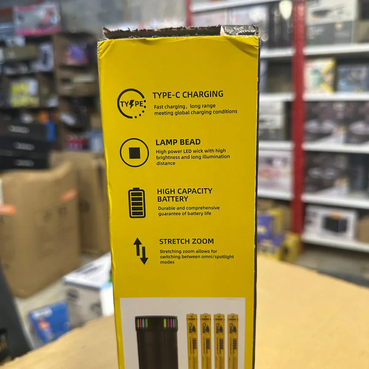 Coba Aluminum Alloy Torch CB-W518