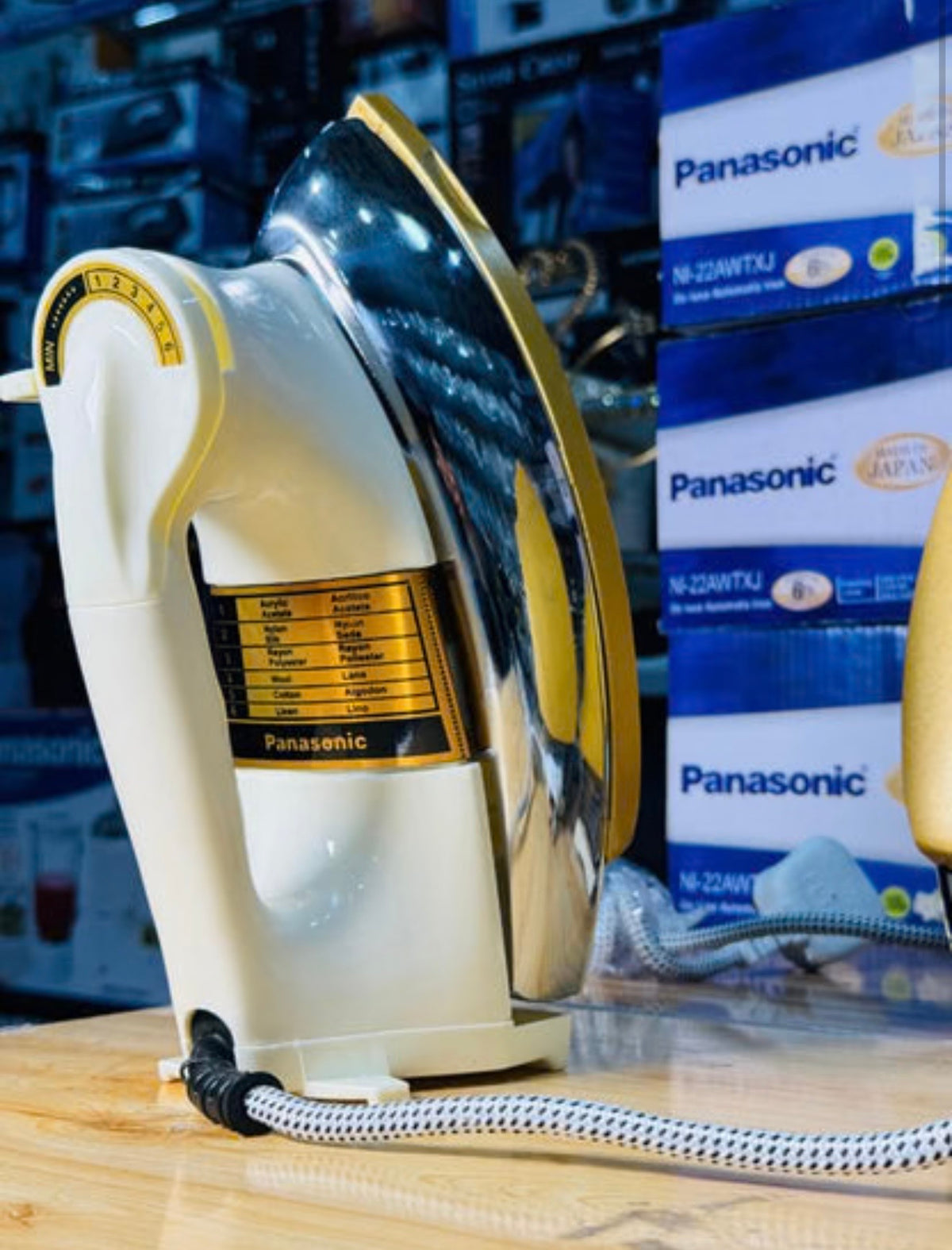 Panasonic Iron Made in Japan Original Non Stick