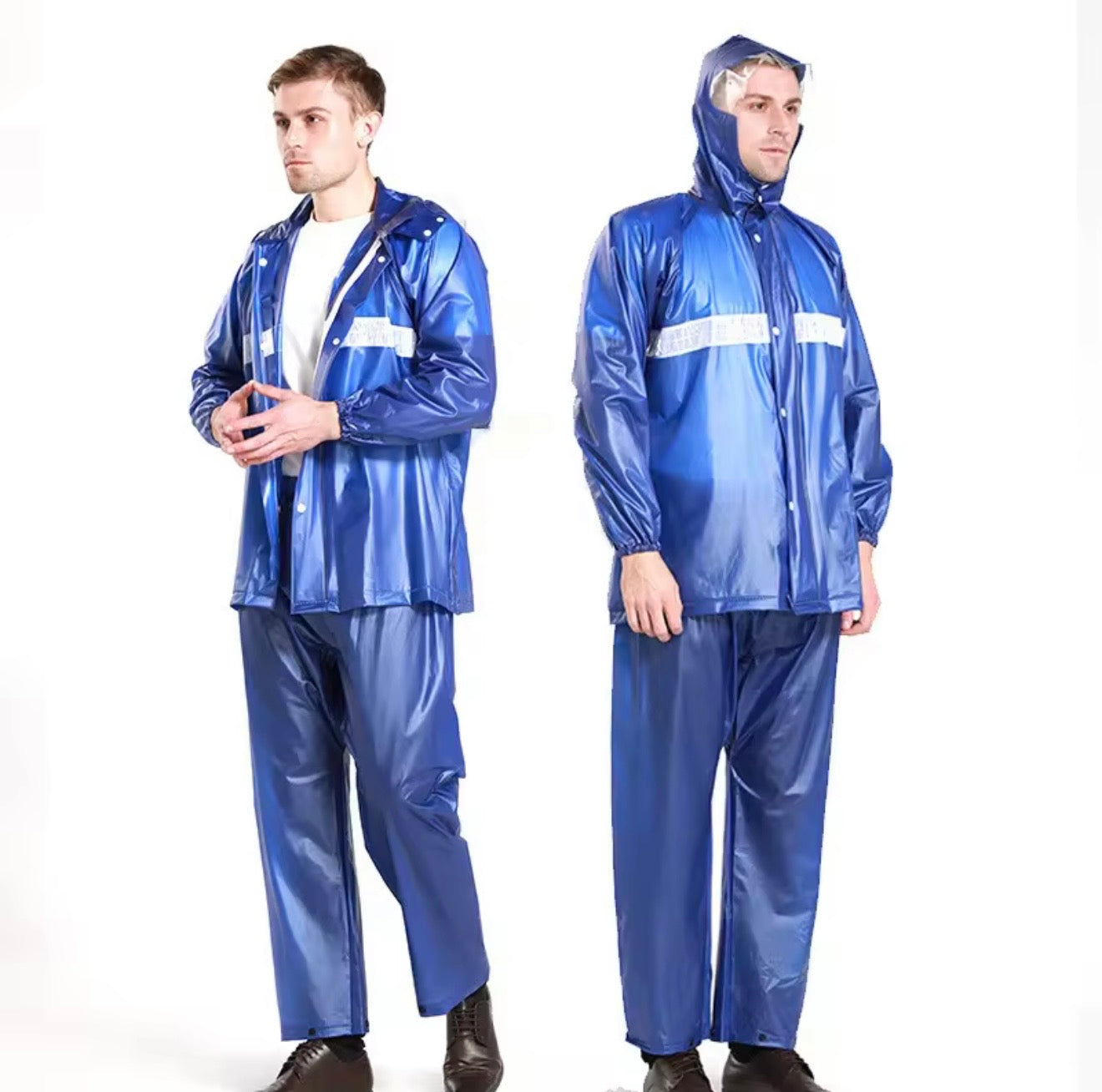 Waterproof Conjoined Raincoat Suit Rubber Stuff
