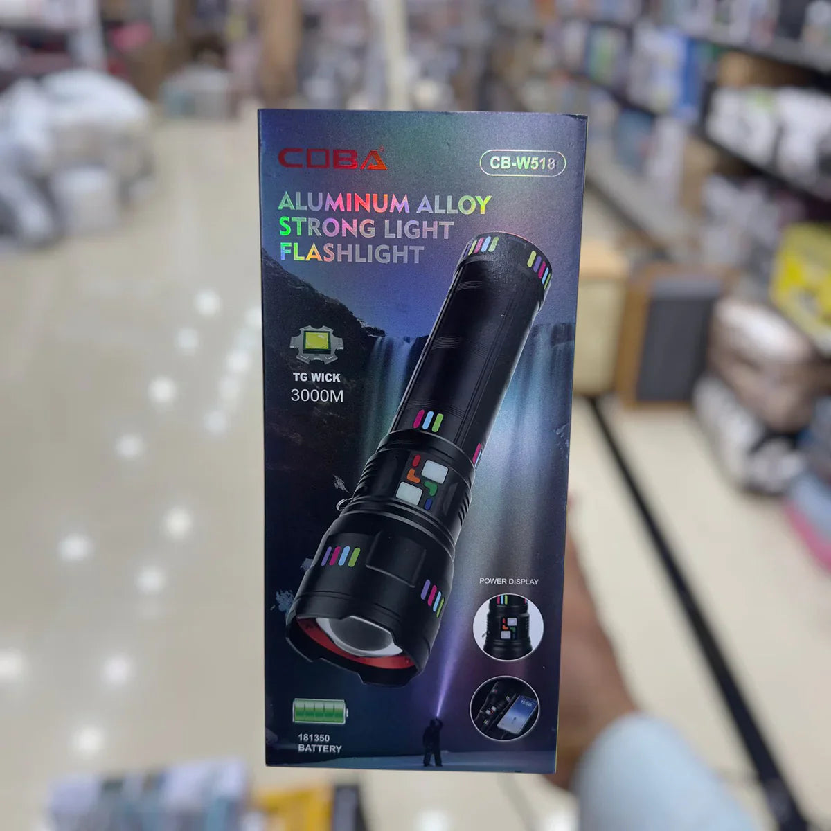 Coba Aluminum Alloy Torch CB-W518