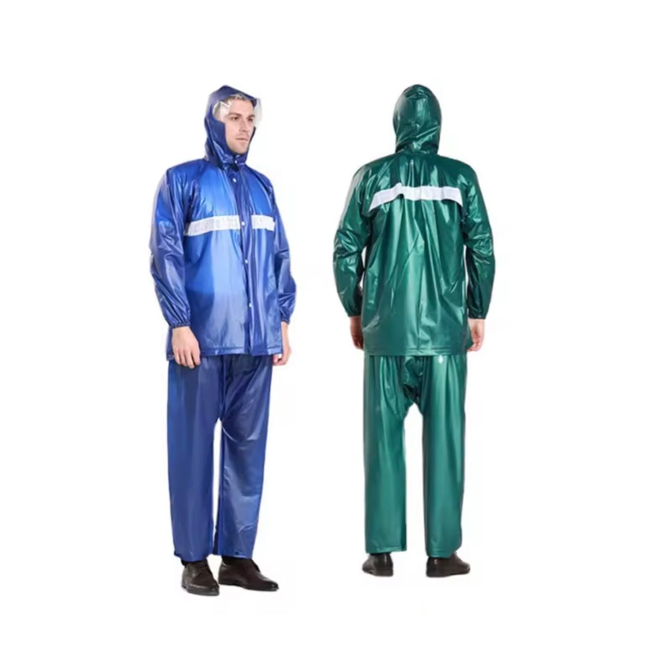 Waterproof Conjoined Raincoat Suit Rubber Stuff