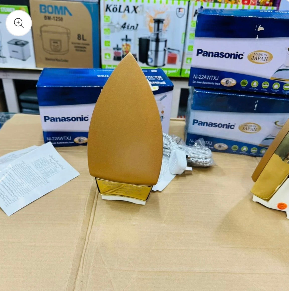 Panasonic Iron Made in Japan Original Non Stick