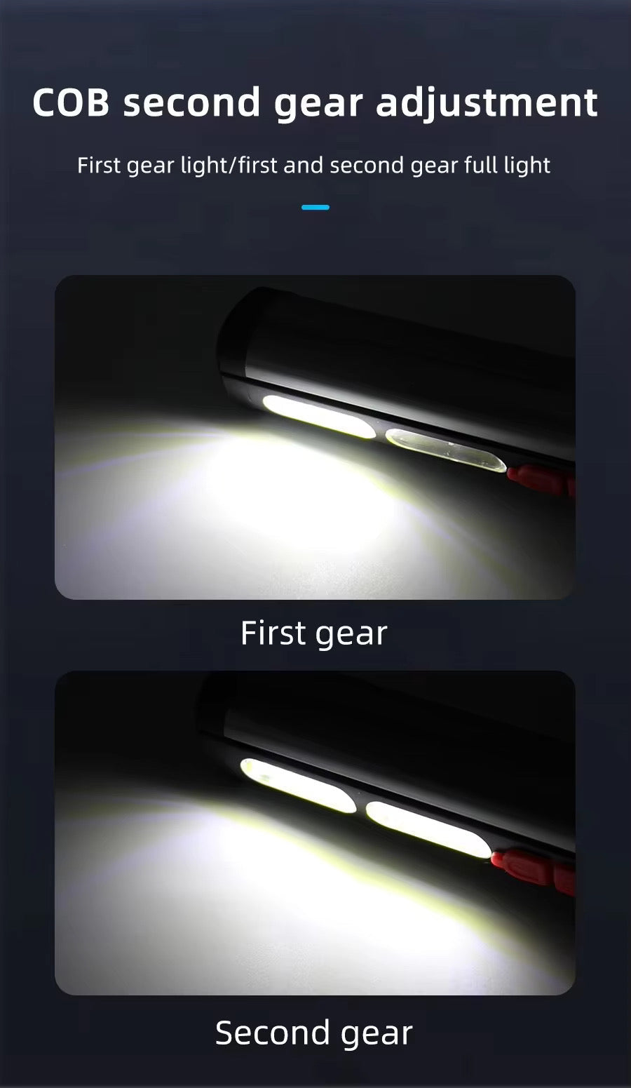 Lot Imported Coba USB LED Flashlight C191U