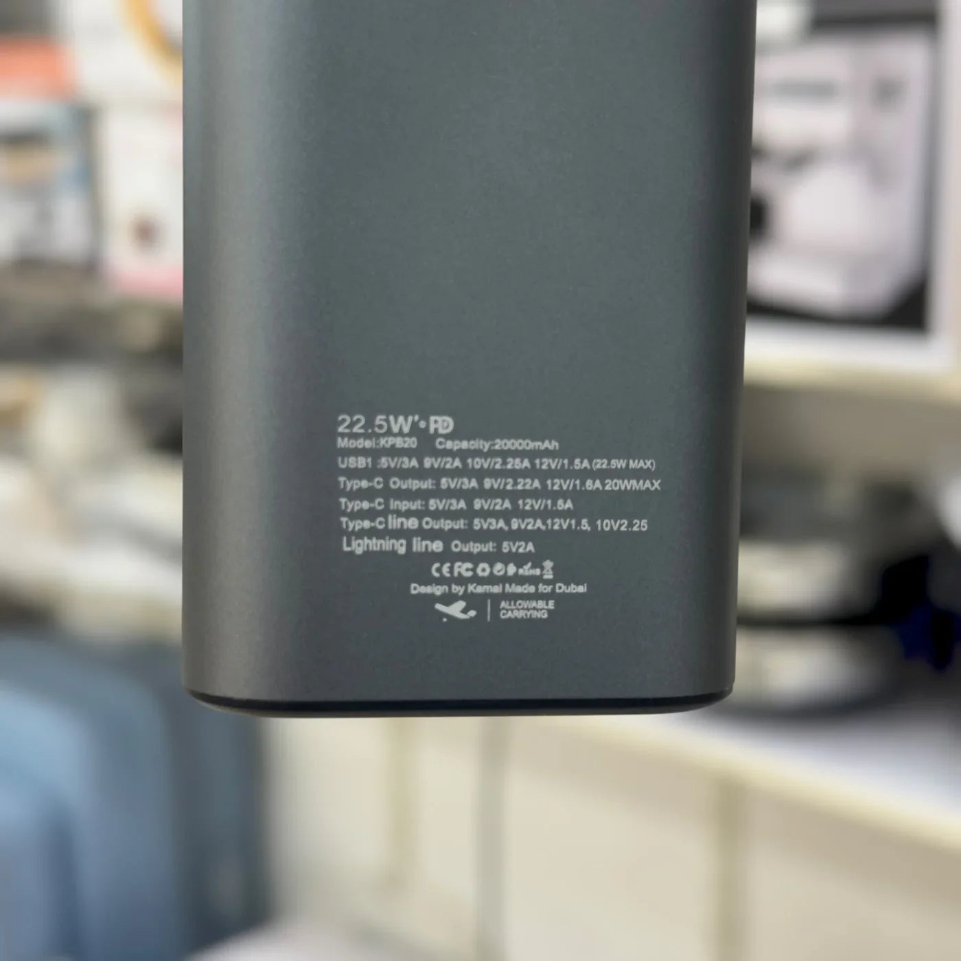 Kamal B52 Power Bank 20000mah KPB20