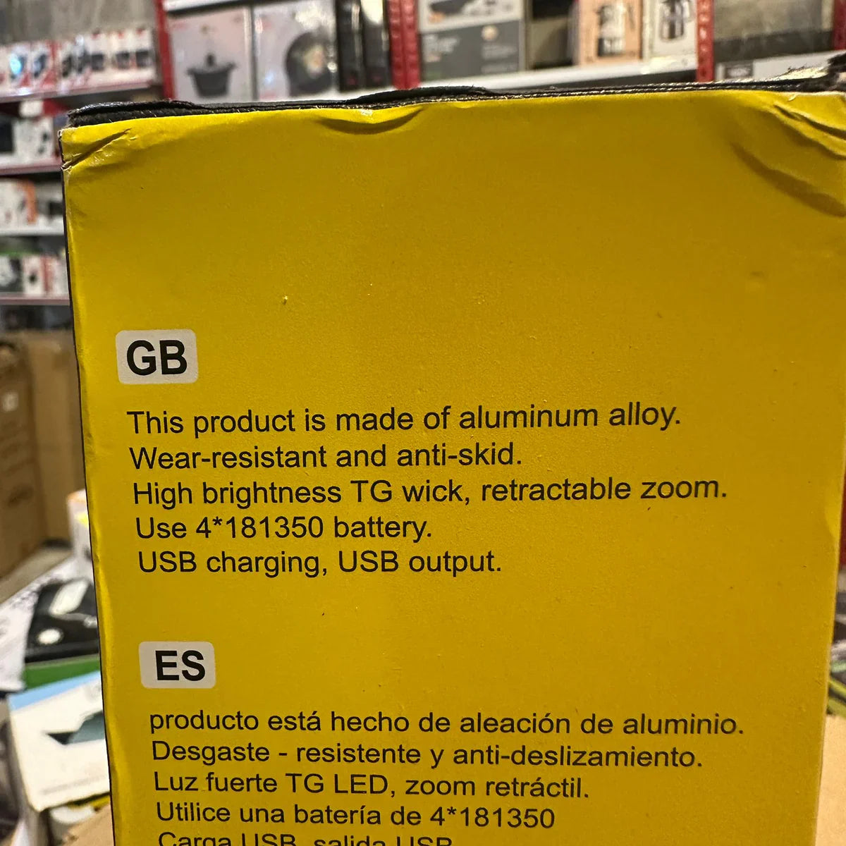 Coba Aluminum Alloy Torch CB-W518