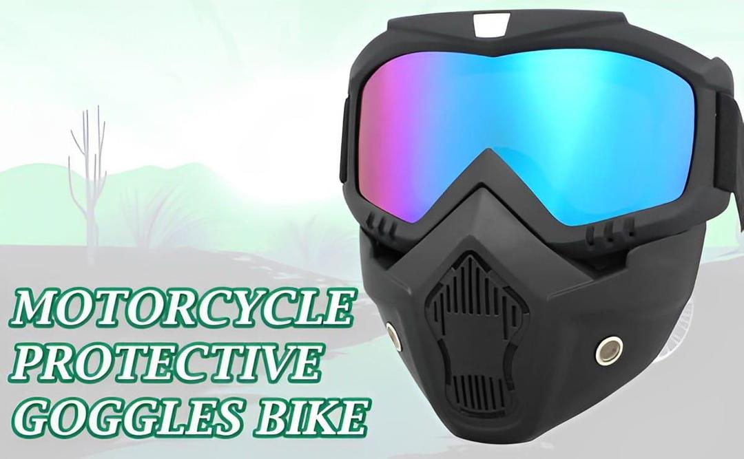 Bike Goggles with Anti-Fog Lens for Men and women