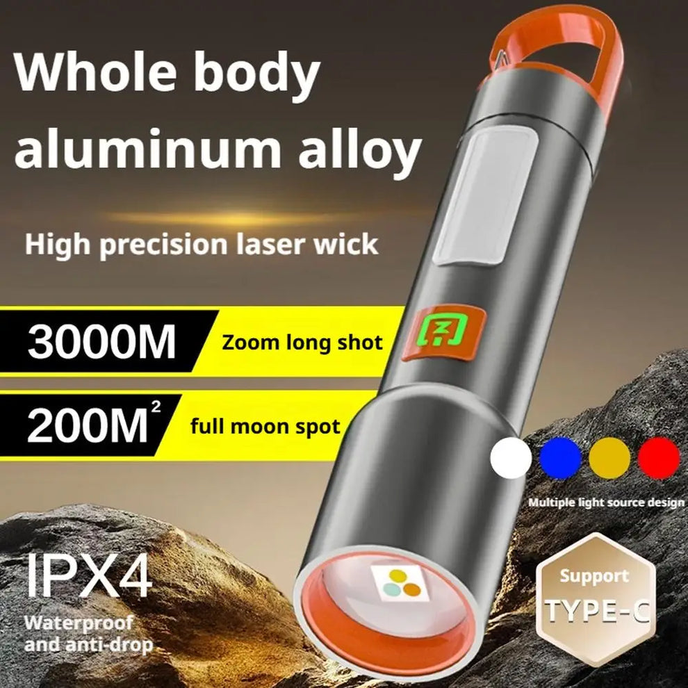 LED Camping Powerful Flashlight