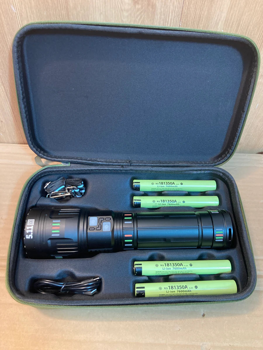 5.11 Tactical Long Range Powerful Led Flashlight -Torch