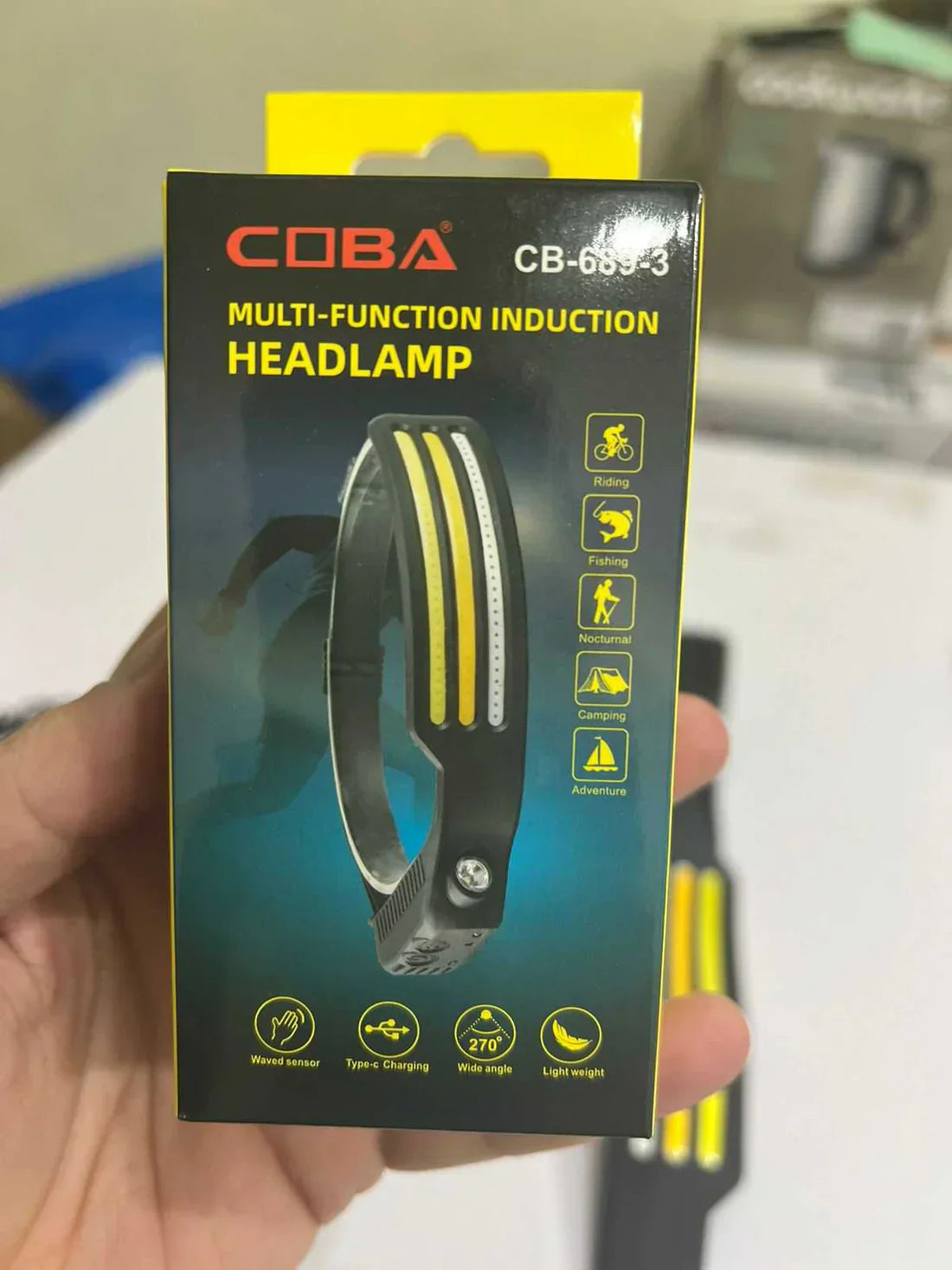 Lot Imported Rechargeable Head Light