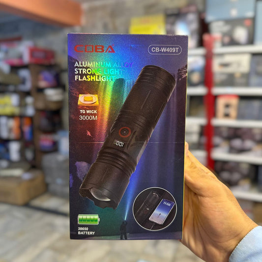 Coba Aluminum Alloy Flashlight CB-W409T
