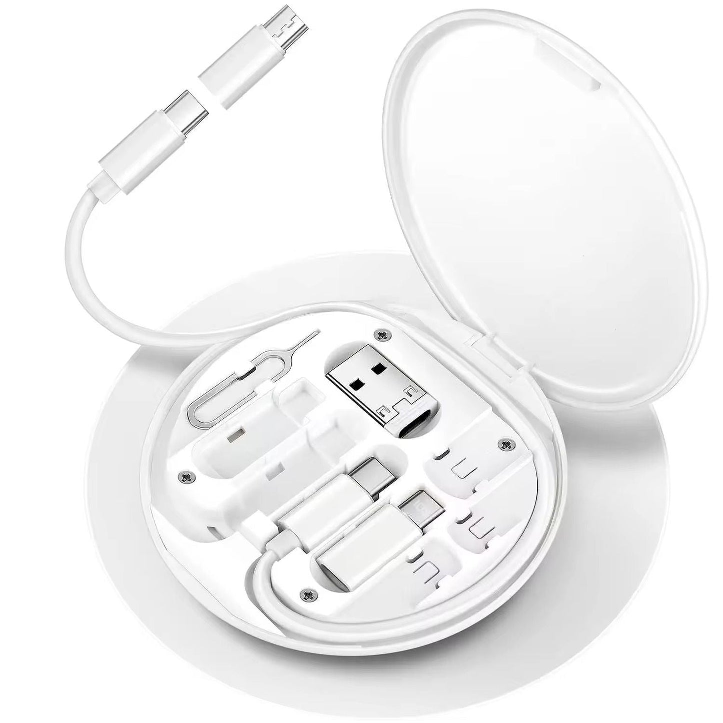 Multifunctional Data Cable Set 60w Fast Charging Cable For Android & IPhone