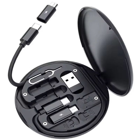 Multifunctional Data Cable Set 60w Fast Charging Cable For Android & IPhone