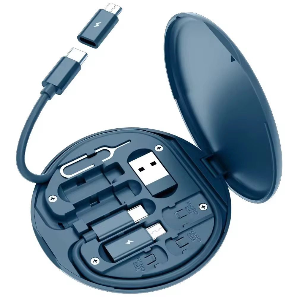 Multifunctional Data Cable Set 60w Fast Charging Cable For Android & IPhone