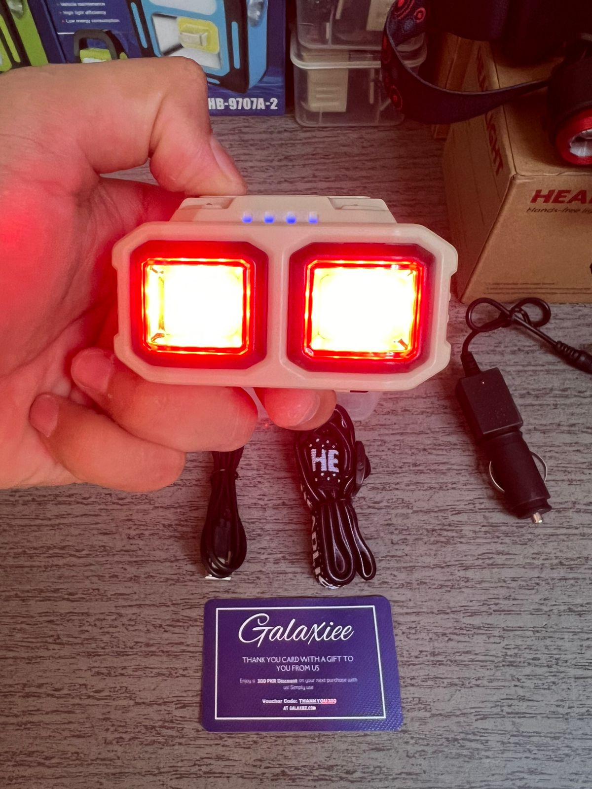 Bright Rechargeable LED Headlight