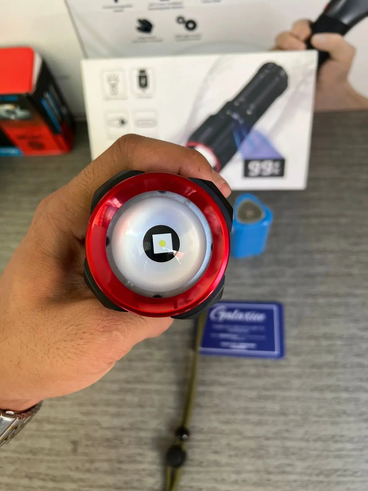 Heavy Duty DIGITAL FLASH LIGHT (TORCH ) Lot Imported