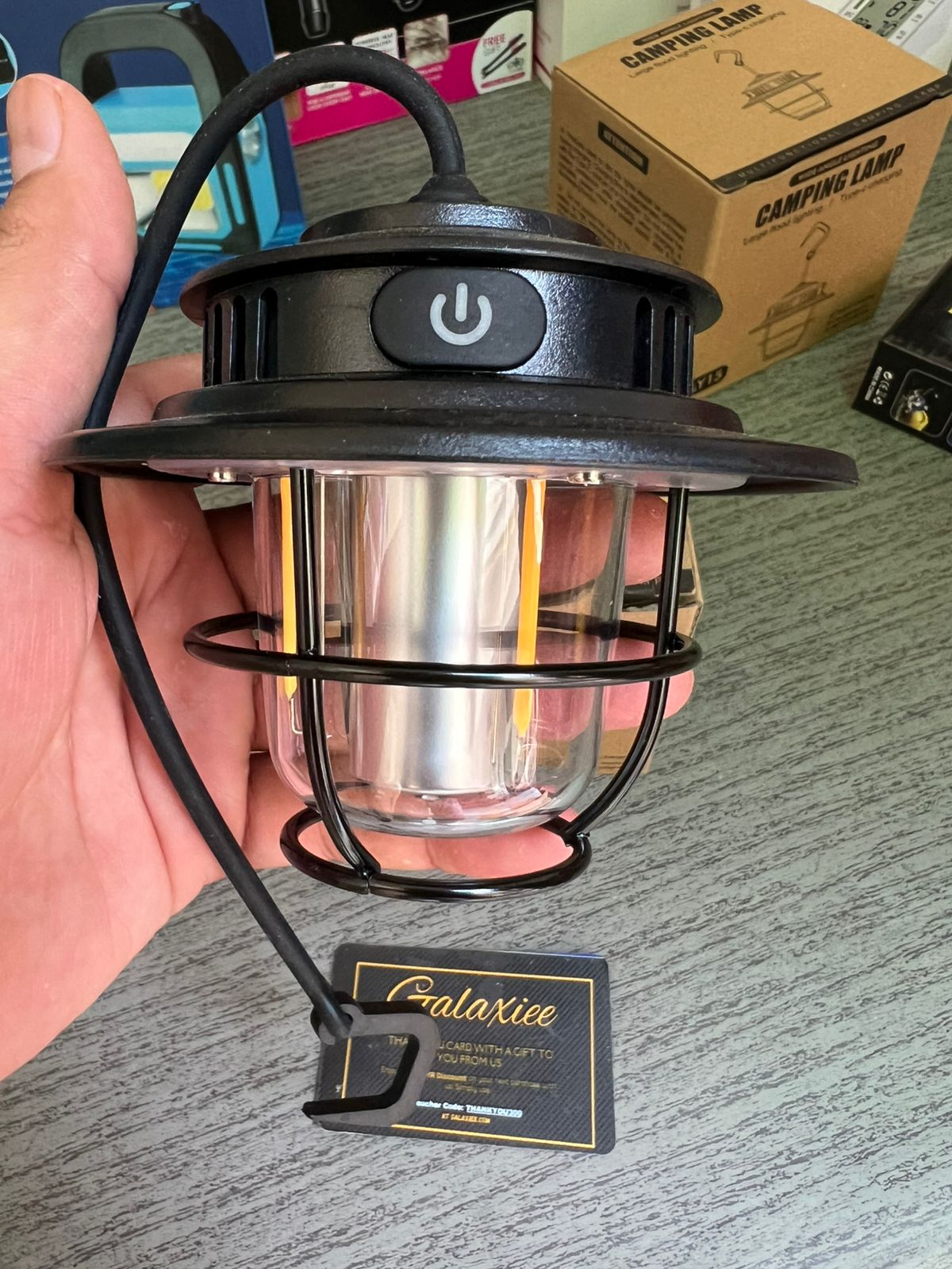 Rechargeable Camping Lamp