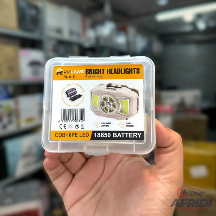 Ruilang Bright Rechargeable LED Camping Headlight